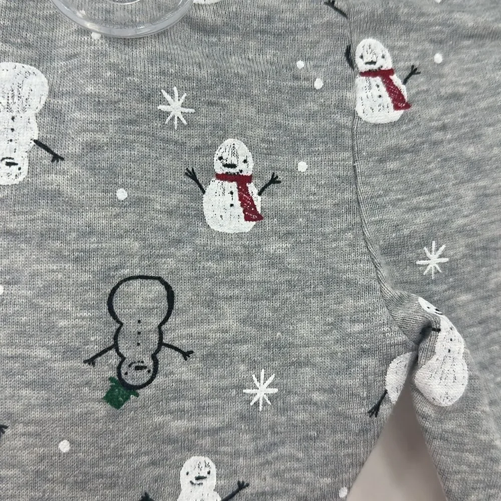 Just One You by CARTERS (2) Outfit Bundle Sz Newborn Santa Sleeper/Snowman 2pc‎